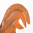 thumbnail image 3 of 20 inch LED Solar Red Metal Rooster with Rustic Finish.  Rechargeable AA Battery (1)., 3 of 7