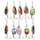 thumbnail image 4 of Señuelos De Metal Duro, Diseño Tridimensional, Color Brillante, Pesca De 10 Piezas, Juego De Señuelos De Pesca Cómodos De Usar Para Pesca En Río, 4 of 7