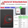 thumbnail image 2 of Funda Transparente de TPU Mzoisrk para Kindle Basic 6" 11ª Generación 2024/2022, 2 of 9