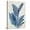 Canvas, variant on Art.com Blue Palm Leaves I Stretched Canvas Print Wall Art by Aria K, 24" x 32"