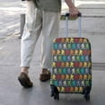 thumbnail image 3 of Red Bigfoot Pattern Luggage Cover Fashion Suitcase Cover Baggage Covers Fit 25-28 Inch Luggage (Go Travel), 3 of 5