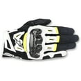 thumbnail image 5 of Alpinestars SMX-2 Air Carbon V2 Short Leather Gloves Black/Red/Yellow XL, 5 of 5
