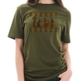 thumbnail image 3 of Plus Size Kwanzaa Vibes Graphic Design Ring Spun Combed Cotton Short Sleeve Deluxe Jersey T-Shirt - Army Green 3XL, 3 of 4