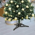 thumbnail image 6 of Kingtowag green Christmas tree base stand 10cm, Christmas tree stand base, detachable green holder, three-legged construction for stability, easy installation., 6 of 8
