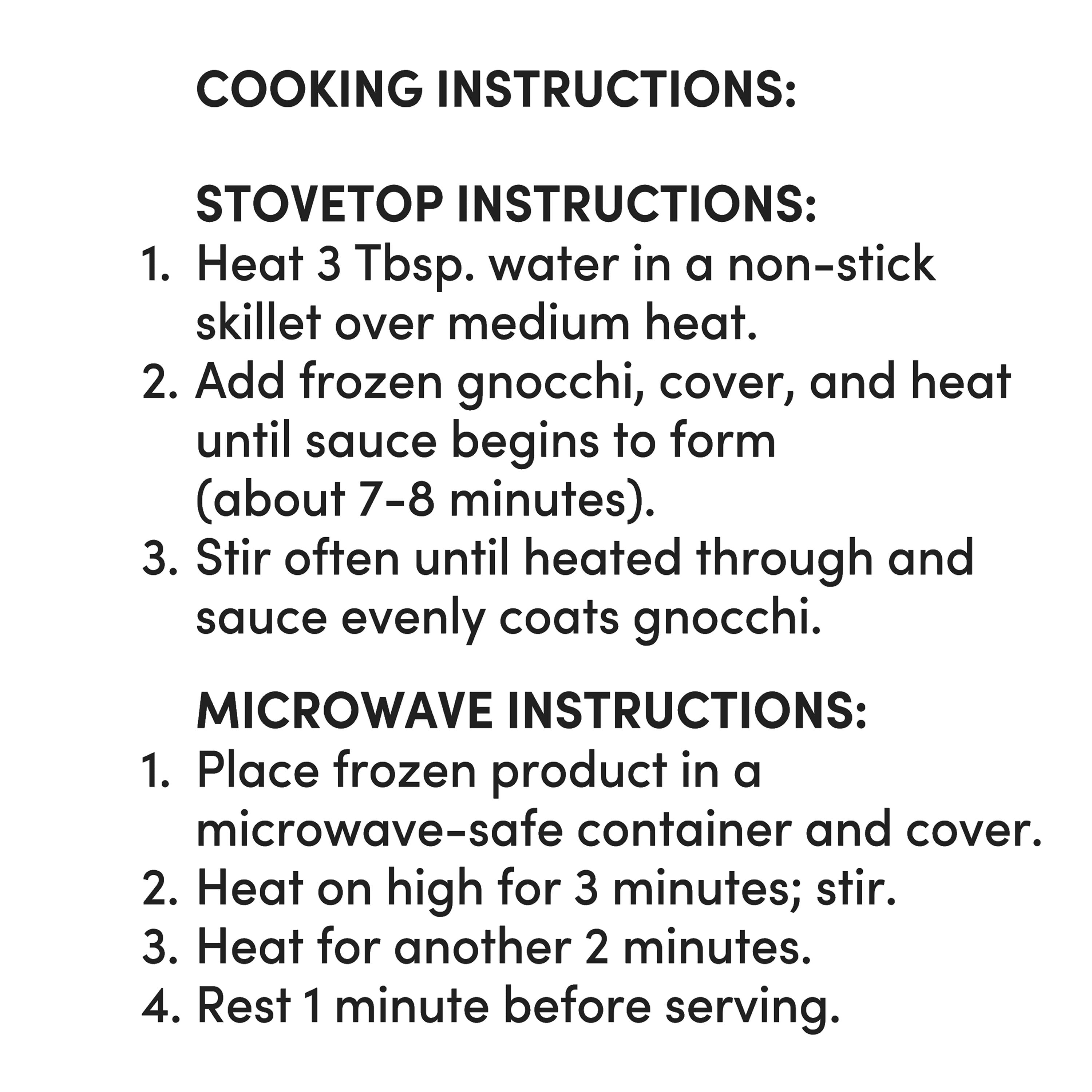 bettergoods Sorrentina Sauce Gnocchi, 16 oz (Frozen)