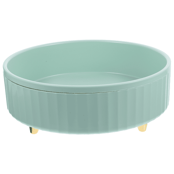 Masteelf  Rotating Kitchen Spice Rack Rotary Seasoning Jar Tray Makeup Round