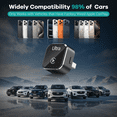 thumbnail image 7 of 2-in-1 Wireless CarPlay Adapter & Android Auto Adapter, Wired to Wireless, Plug & Play Mini USB Adapter, Fast & Stable for iPhone & Android(Black), 7 of 7