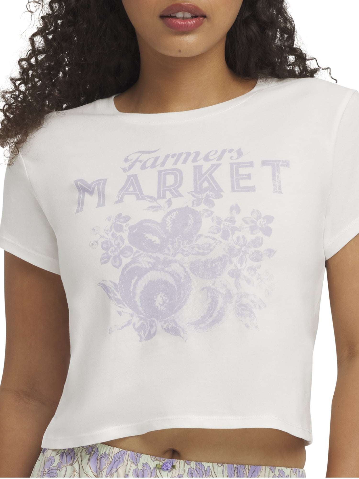 Mills by Millie Bobby Brown Women's Sleep Stretch Jersey T-Shirt, Sizes XS-XXXL