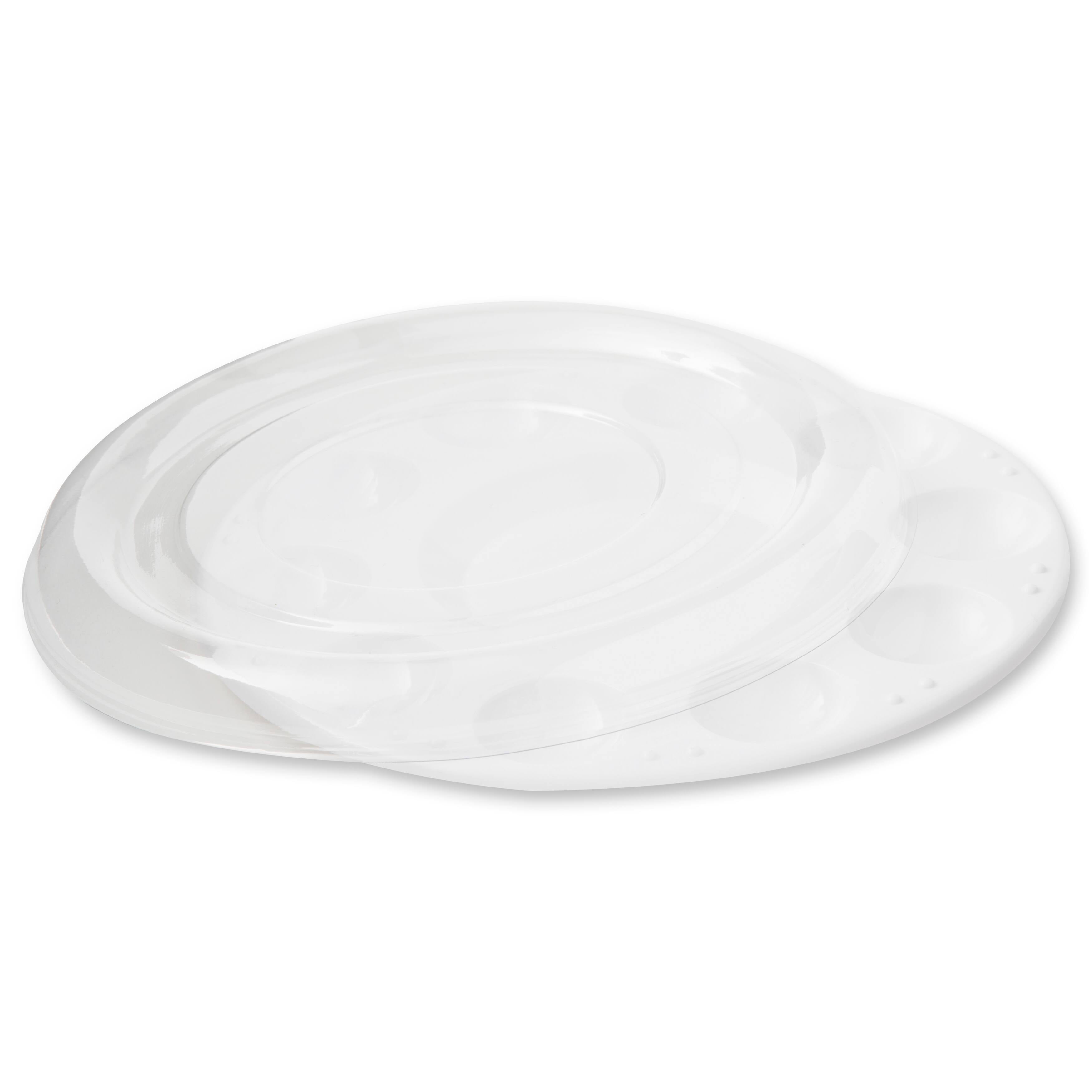 12 Pack 10Well Paint Palette with Lid by Craft Smart®