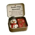 thumbnail image 1 of Regalo de Navidad Pocket Hug Muñeca de fieltro hecha a mano en una caja Little Pocket Hug con tarjeta de regalo Regalo detallista para amigos y familiares, 1 of 7
