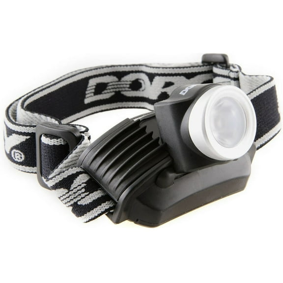 Dorcy 120 Lumen LED Focusing Lightweight High Beam Headlamp w/ Strobe - 41-2096