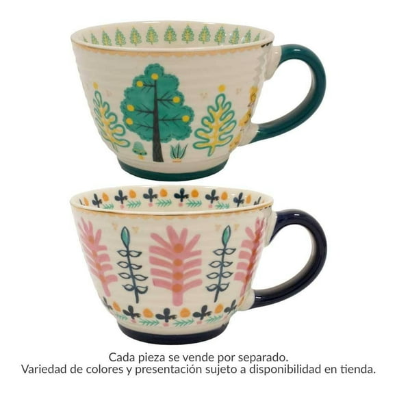 Taza Mainstays de Cerámica Varios Modelos 480 ml