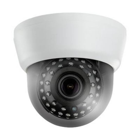 Eyemax TID 032V 1080P Indoor Dome IR Camera 2.8-12mm 35Leds 12V DC, white, Dual Video Outputs