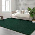 thumbnail image 5 of Noahas Soft Low Pile Rug Modern Area Rugs for Bedroom Living Room,Suitable for Boys Girls Teenagers and Adults with Super Soft Touch , Dark Green , 6' x 9', 5 of 8