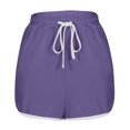 thumbnail image 4 of hotojiny Workout Shorts for Women Summer Casual Loose Comfy Yoga Athletic Shorts Trendy Solid Color Shorts with Pocket, 4 of 6
