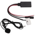 thumbnail image 4 of 12 Pin AUX Adapter Microphone Kit, ABS Plastic High Toughness Hands Free  Audio Adapter Cable  For Car Accessories, 4 of 8