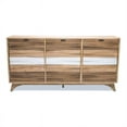 thumbnail image 2 of Laguna 3-Door Credenza TV Stand Entertainment Unit Hallway Dresser, 2 of 10