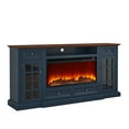 thumbnail image 4 of FESTIVO Modern TV Stand with Electric Fireplace - Fits TVs Up to 78 Inches - Navy, 4 of 6