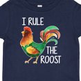 thumbnail image 4 of Inktastic Farmer I Rule the Roost Rooster Boys or Girls Baby T-Shirt, 4 of 5
