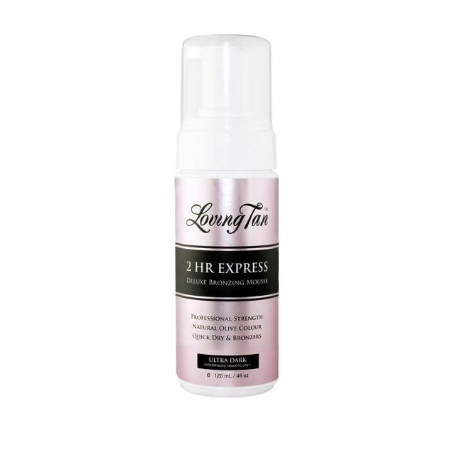 Mousse autobronceadora Loving Tan 2 HR Express Ultra Dark 120 ml