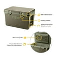 thumbnail image 3 of RTIC Ultra-Light 52 Qt Hard-Sided Ice Chest Cooler, Fits 76 Cans, Olive, 3 of 8