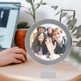 thumbnail image 1 of Minkissy picture frame lamp Photo Frame With Light LED Lighting Home Decor Item 1 Set White, 1 of 8