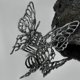 thumbnail image 3 of Metal Liquid Butterfly Hair Clips For Women Large Hair Claw Clips for Thick Hair Vintage Geometric Hair Barrettes Headband Girls Hair Accessories Brig, 3 of 4