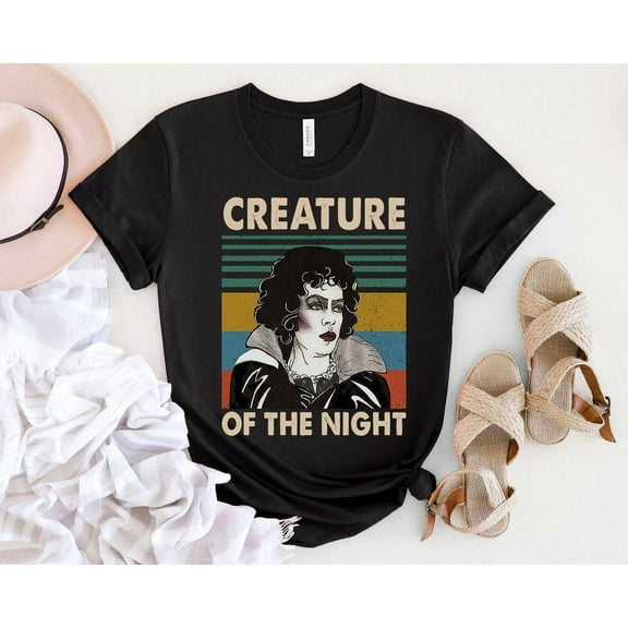 Creature of The Night Vintage T Shirt Rocky Horror T-Shirt, Gift For Men And Women