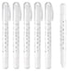 thumbnail image 1 of Crayones de gel acuarelables Uxcell para colorear, dibujar, pintar, 6 piezas, blanco, 1 of 7