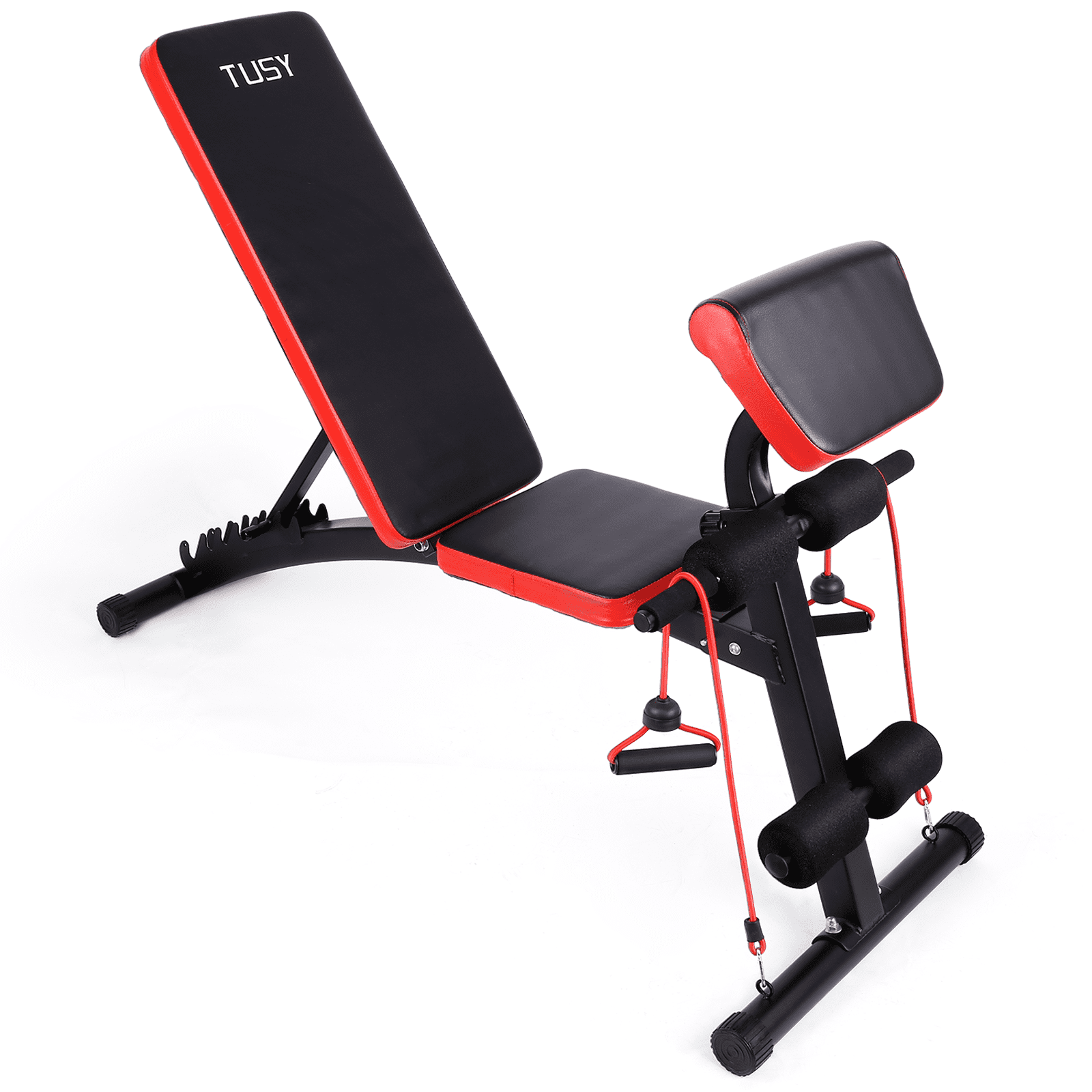 Weight Bench with Strength Training Adjustable Benches for Full Body Workout 