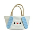 thumbnail image 1 of MesaSe Femmes Sac à Main Forme de Bande Dessinée Couleur Douce Tissée Grande Ouverture Contraste Couleur Bébé Enfants Sac à Main Doux Sangles Grande Charge Portant Sac, 1 of 11