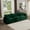 Green, variant on 115" Corduroy Fabric Modular Sectional Sofa, Oversized Sectional Chaise Lounge with Memory Foam, Minimalist Boneless Sofa Couch with Arm & Throw Pillows for Living Rooms, Home Cinemas​, Tan