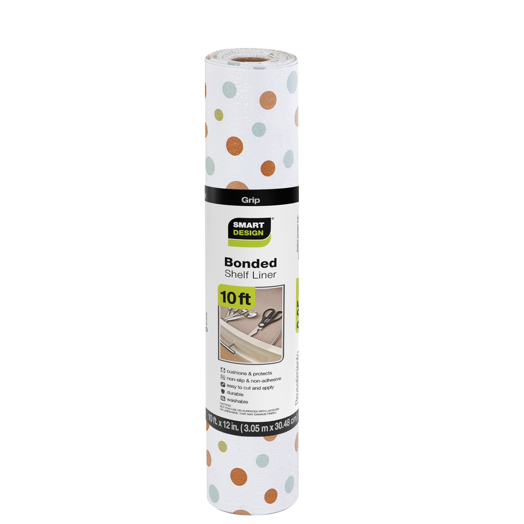 Non-Adhesive 12” x 60” Rubber Shelf Grip Liner
