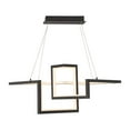 thumbnail image 4 of WAC Lighting Minecraft 23" LED 3000K Modern Metal Pendant in Black/White, 4 of 6