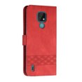 thumbnail image 2 of Pour Moto E7Power Étui Portefeuille en Cuir PU Durable - Rouge, 2 of 3