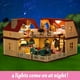 thumbnail image 3 of Juego familiar de casa de muñecas con cabaña acogedora, muebles y accesorios para casa de muñecas, casas de muñecas para juegos de imaginación, para niños pequeños, niños y niñas, 3 of 5
