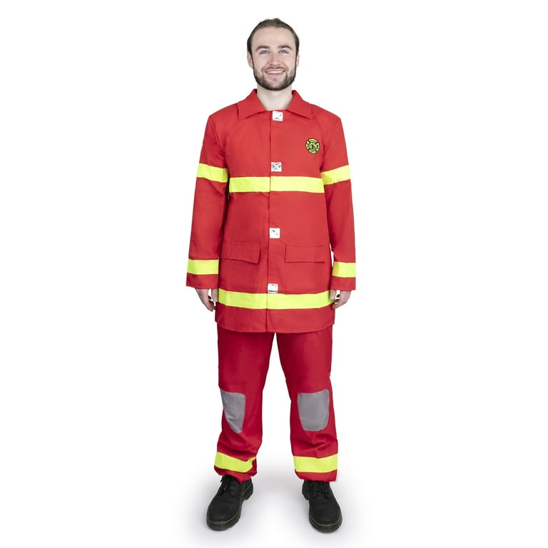 chinese dress ladies Fever Male Firefighter Costume – Smiffys