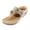 Beige, variant on Brown Sandals Women's Open Toe Buckle Ankle Strap Summer Wedge Wedge Sandals