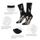 thumbnail image 4 of Balery Japanese White Crane Calcetas Largas con Estampado para Hombre y Mujer – Suaves y Transpirables, Talla Única (US 5-11), 4 of 6