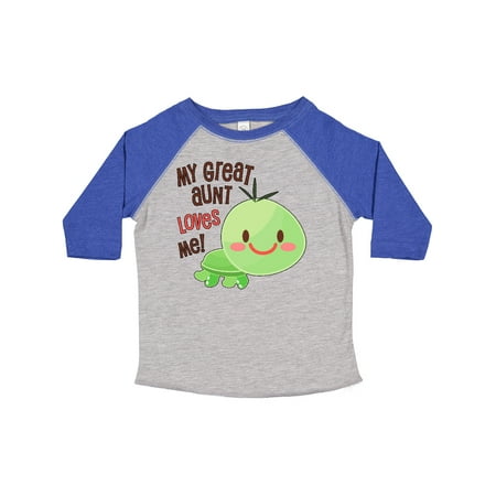 

Inktastic My Great Aunt Loves Me- Cute Turtle Gift Toddler Boy or Toddler Girl T-Shirt
