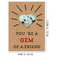 thumbnail image 4 of Valentine'S Day Greeting Card 12 Pack Handmade Greeting Cards Valentines Cards Set with Heart Shape Stones, 4 of 9