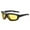 Yellow Lens, variant on Choppers Padded Foam Wind Resistant Sunglasses Motorcycle Riding Glasses