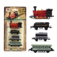 thumbnail image 2 of 2x Aleación Diecast Retro Train Tire Hacia Atrás El Juguete Del Coche Set Kids Gift CUTICAT Juguete de tren retro de aleación, 2 of 8