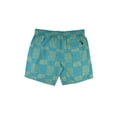 thumbnail image 5 of Maui and Sons Uncarved Check Men's Swim Trunks | Classic Deep Ocean Quick Drying Pool Shorts Inspired by California Surf Culture & Designed for Everyday Comfort, 5 of 5