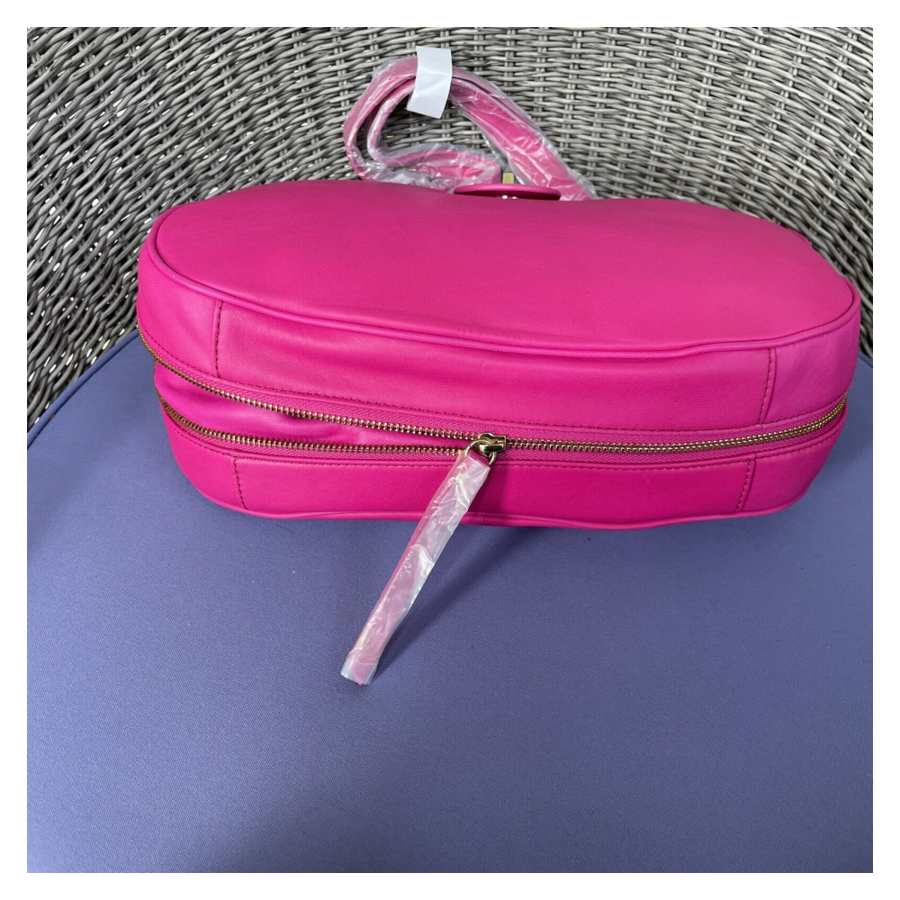 220.00 Isaac Mizrahi Live! Bridgehampton Lamb Leather Hobo Bags