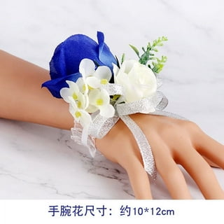 Wedding Bouquet, Bouquet for Bride Bridesmaids Soft Ribbons Artificial Rose  Bridal Holding Flowers for Wedding, Party and Church 