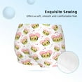 thumbnail image 2 of Rocae Avocado Lovers for Girls' Cotton Boxer Briefs, Soft Mid-rise Panties-X-Large, 2 of 5