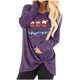 thumbnail image 2 of Ichuanyi liquidación de moda femenina estampado de mangas largas blusa redonda de cuello redondo ICHUANYI WER202308241370, 2 of 5