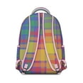 thumbnail image 3 of Stylish Geometric Shapes Texture Backpack for School & College, Laptop Bookbag with Padded Compartment, Durable Daypack as a Gift for Students, 3 of 6
