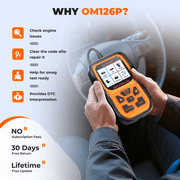 Autophix OBD2 Scanner OM126P Enhanced Check Engine Code Reader Auto Diagnostic Scanner Car Diagnostic Tool